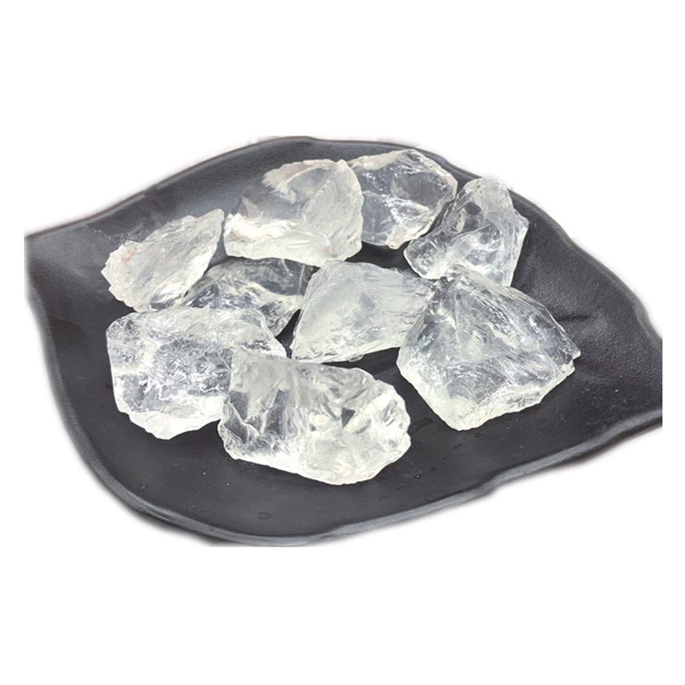 AITELEI Natural 1 lb White Quartz Crystal Stone Rough Raw Original Rock Stones Specimen Healing Collection Mineral Stone for Tumbling, Lapidary Polishing, Wicca Reiki Crystal Healing and Crafts