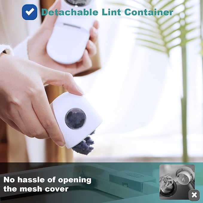 Fabric Shaver, Electric Lint Remover, USB Rechargeable Sweater Shaver, Cordless