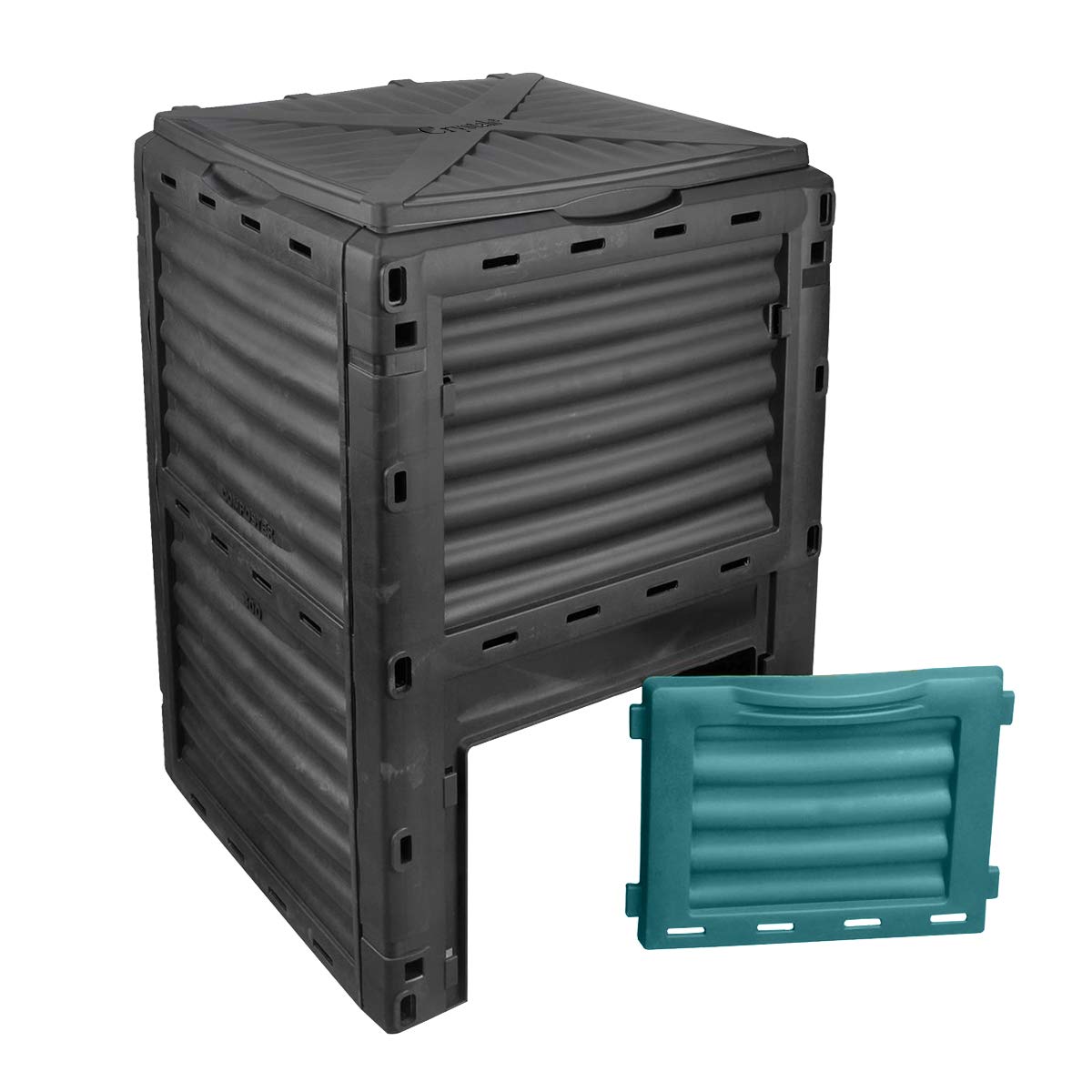 Denny International® 300L Outdoor Compost Bin Eco Friendly Garden Organic Waste Converter Composter