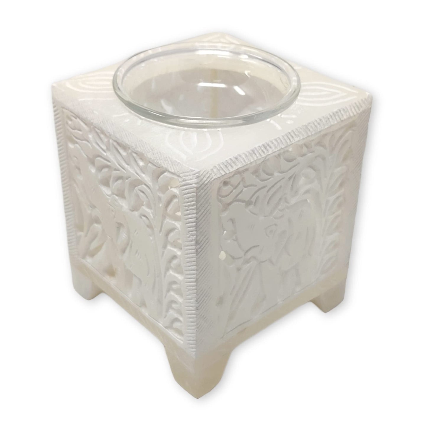 Stone Essential Oil Burner Wax Melt Burners - Aroma Burner - Decorative Tealight Candle Holder Hashcart®