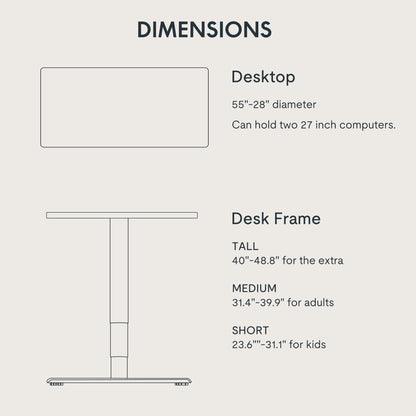 FLEXISPOT E6 MAX Bamboo 55x28 Inch Dual Motor 3-Stage Heavy Duty Standing Desk, 330lbs Weight Capacity, Height Adjustable Desk w/Cable Management & Wheels (Solid Bamboo Desktop + Black Frame)