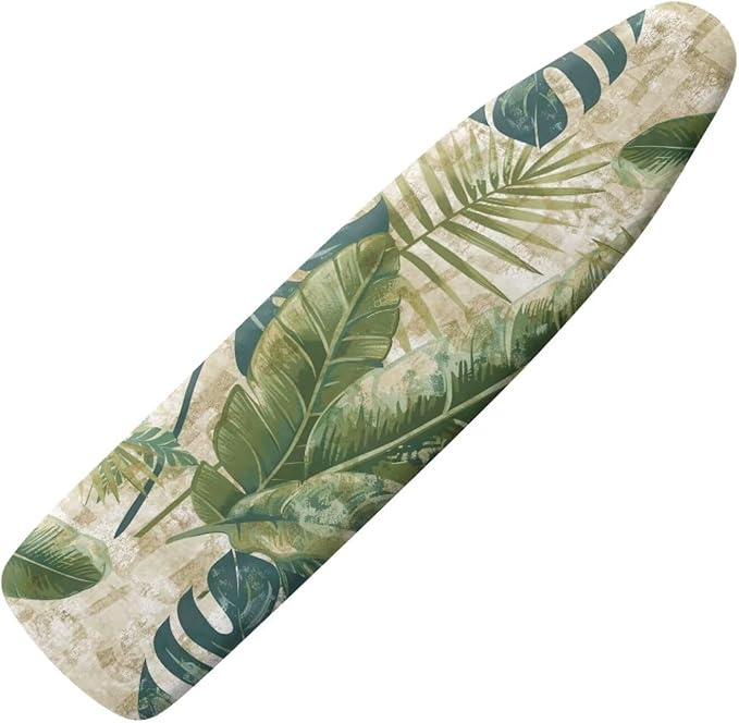 Tropical Palm Ironing Board Cover and Pad 15x54 Standard Size Ironing Board