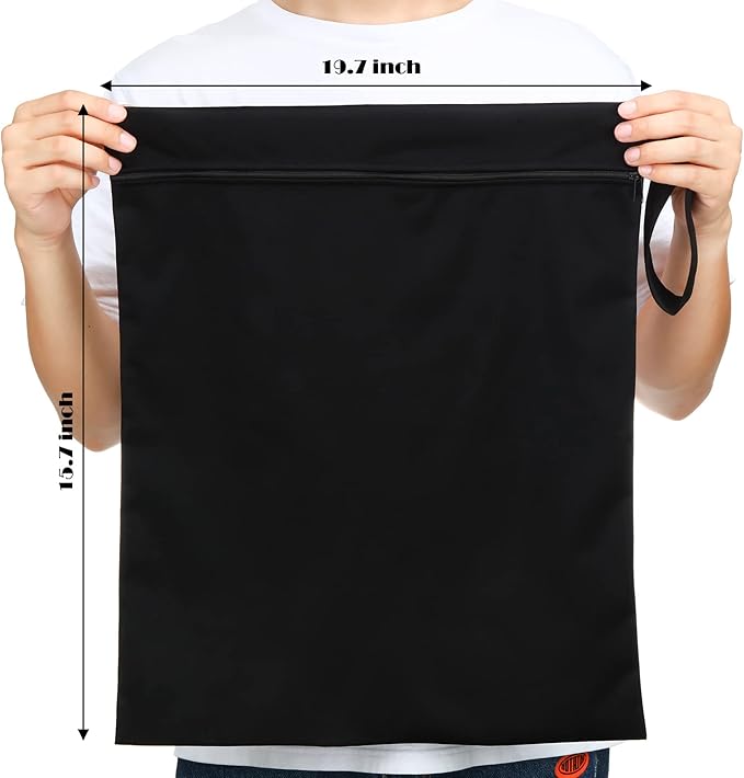 Shappy 2 Pcs Large Travel Laundry Bag Washable Waterproof Wet Dry Large Dirty