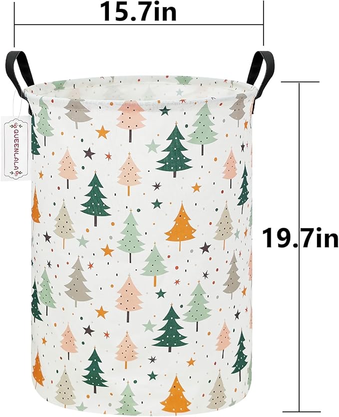 QUEENLALA Large Storage Basket, Laundry Hamper/Bathroom/Home Decor/Collapsible