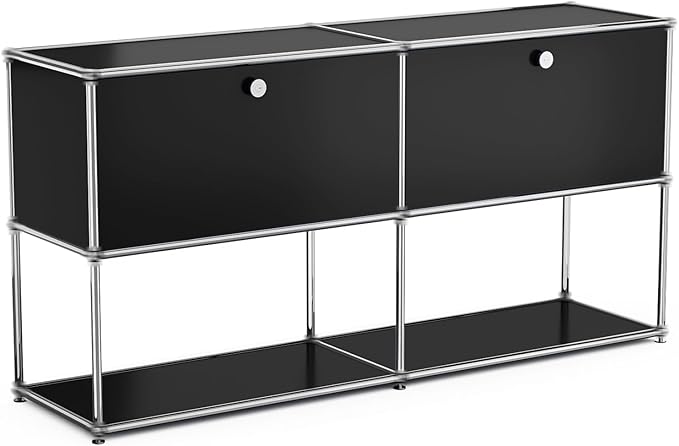 Modern Storage Cabinet Sideboard Versatile Free-Standing Organizer Cabinets