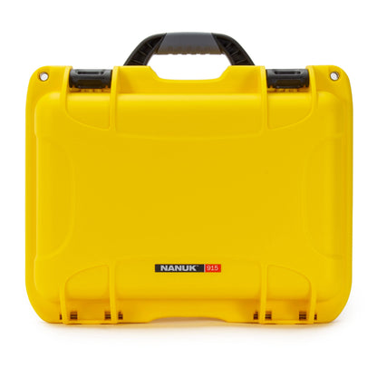 NANUK 915 Waterproof Hard Case with Padded Dividers - Yellow
