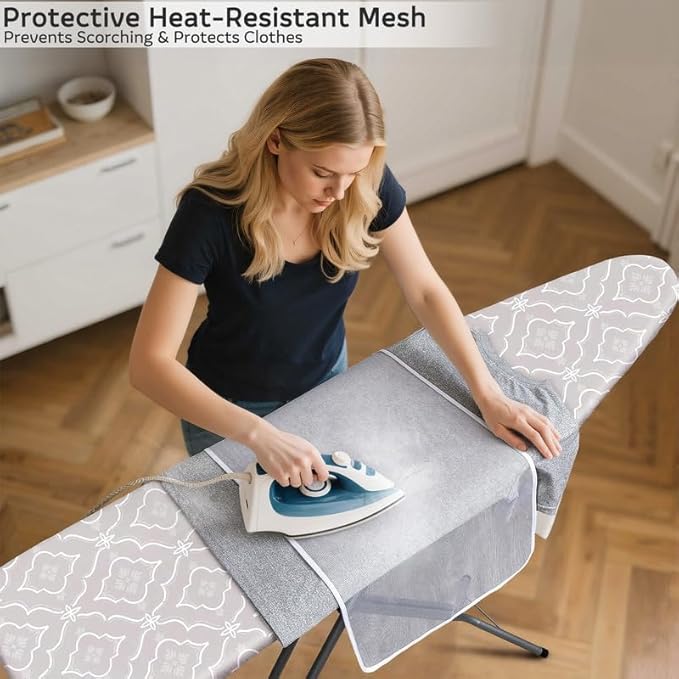 FIOBEE Ironing Board Cover and Pad Extra Thick Iron Board Pad