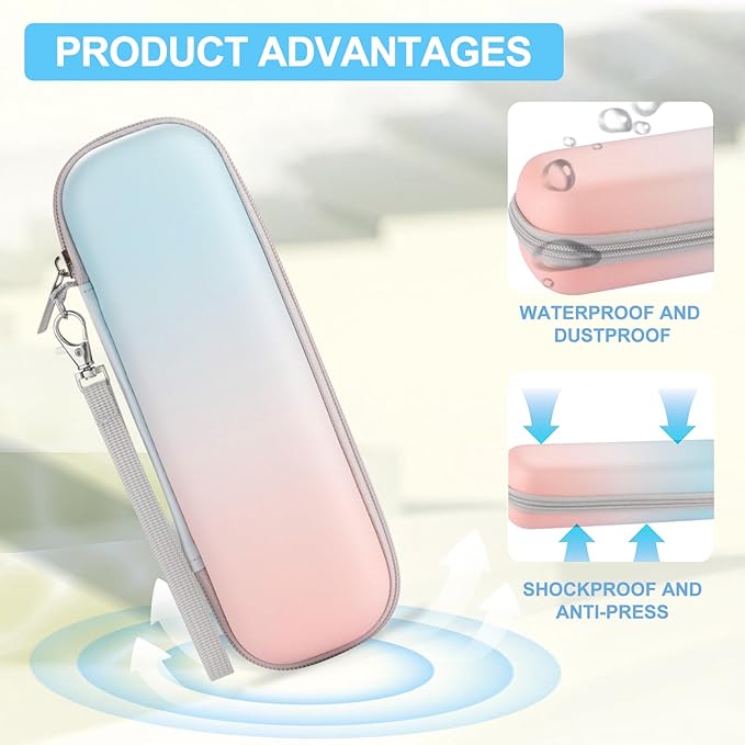 Toothbrush Travel Case for Oral B/Oral-B Pro 1000 1500 5000 7000 7500 9600/