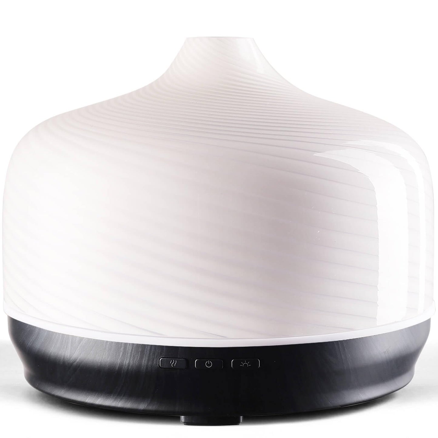 Porseme 500ml Essential Oil Diffuser, Aroma Ultrasonic Humidifier with Remote Control, BPA Free, Auto Shut-Off, Timer Setting for Large Room Sleeping Yoga