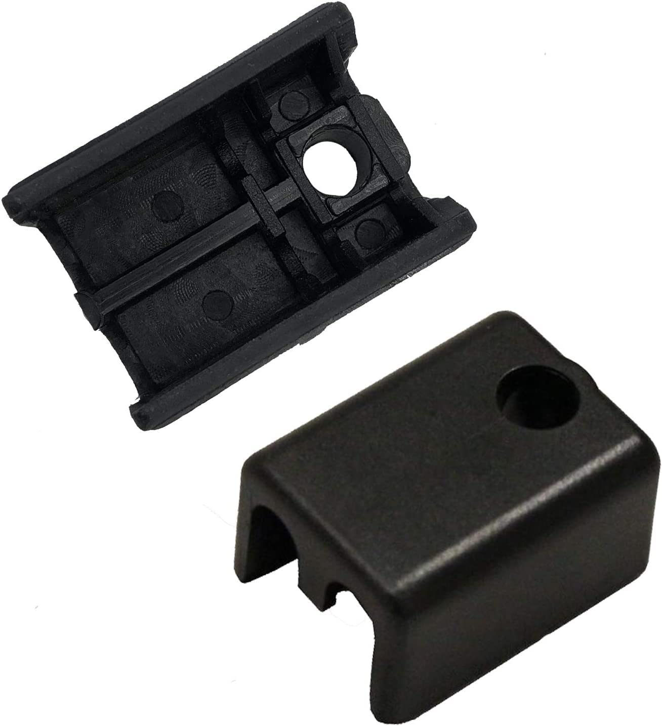 Feather butterfly Replace 731-04216 Dual Cable Fitting Holder Fits Snow Blowers 731-04216A (2pk) Black