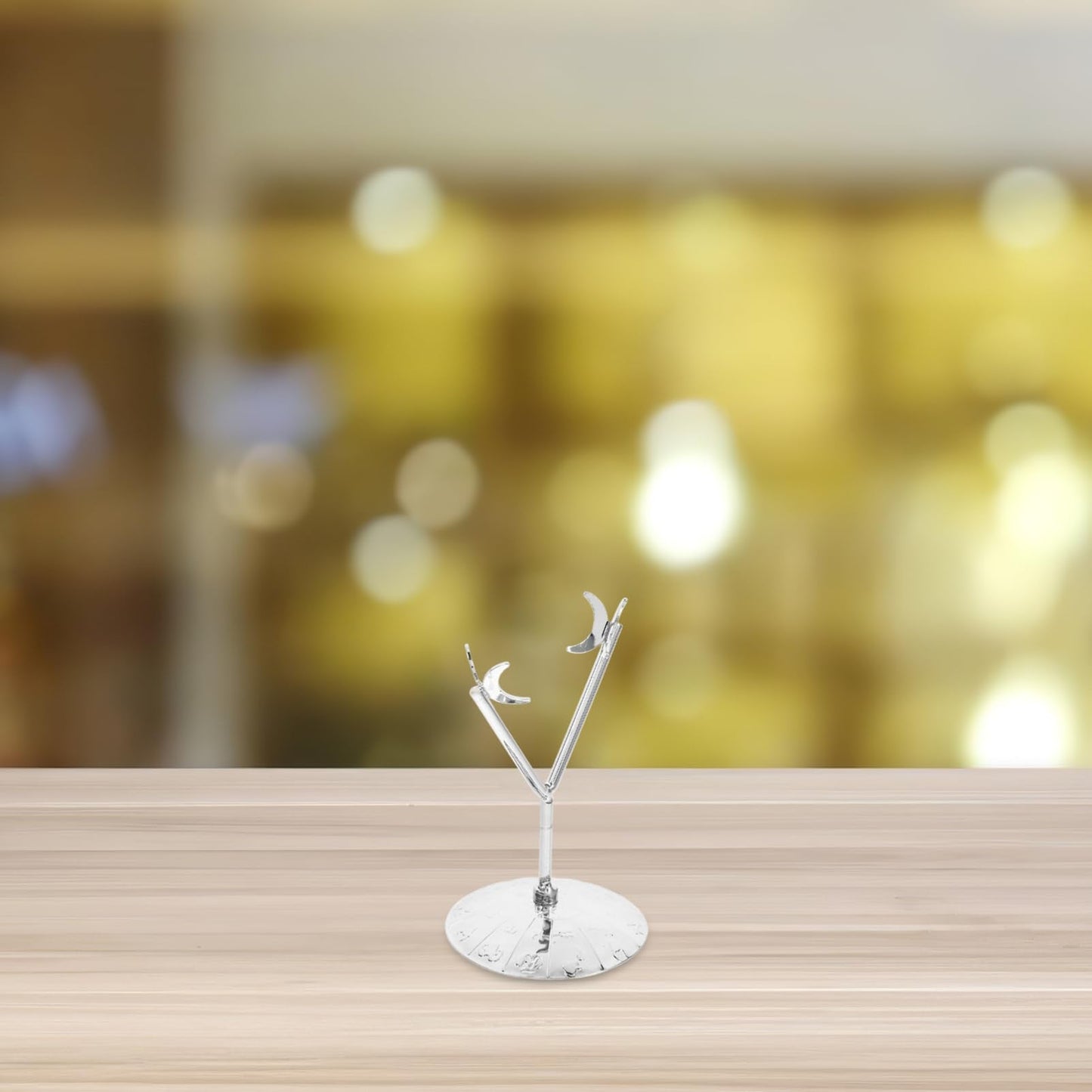 DECHOUS Elegant Sphere Holder Stand for Displaying Stones Minerals and Decorative Eggs Versatile Metal Crystal Ball Holder for Home and Office Decor