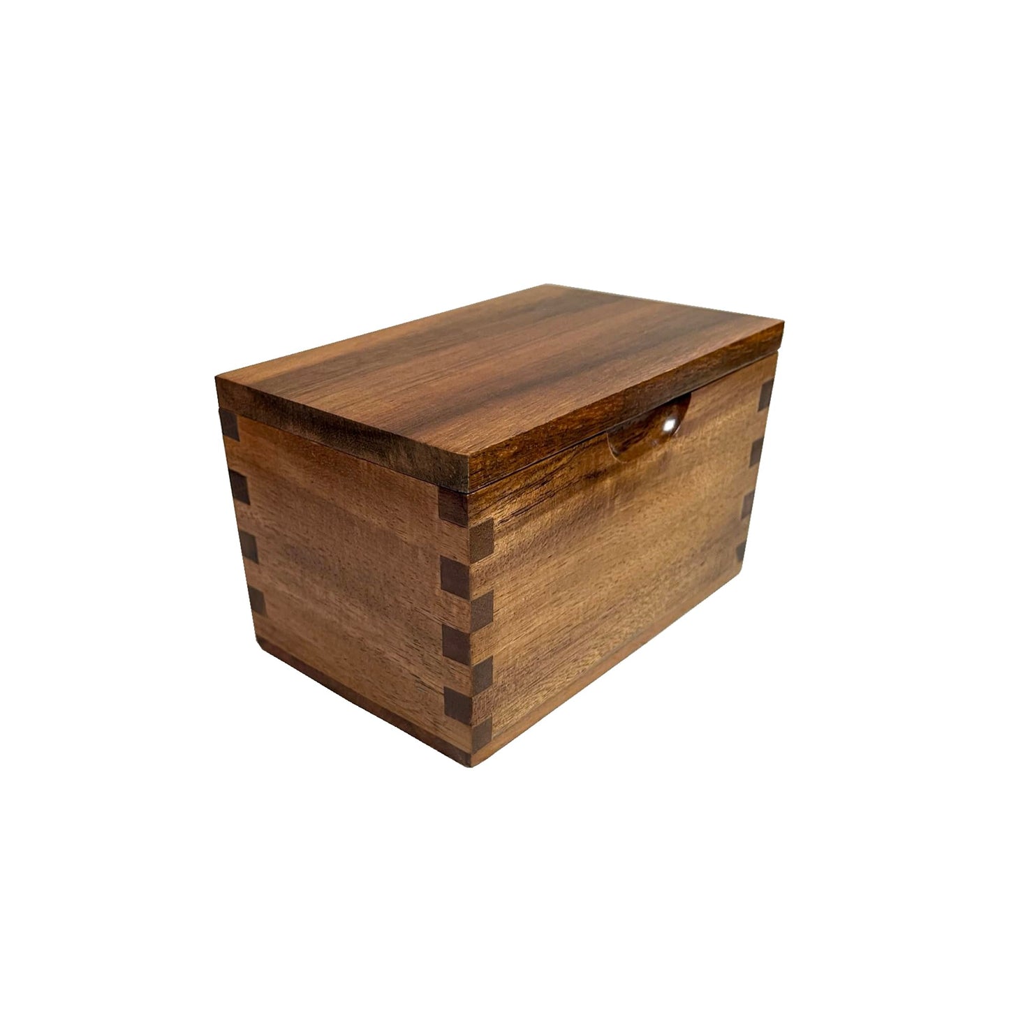 Itomoyo Acacia Wood Salt Cellar with Flip Lid, 20 oz Large Salt Box for Kitchen Counter, Salt Keeper for Gourmet Salts, Spices and Seasonings