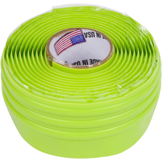 Silicone Rubber Grip Wrap for Tool Handles, Fitness and Sports Equipment - 1.7mm Thick (Lime Green)