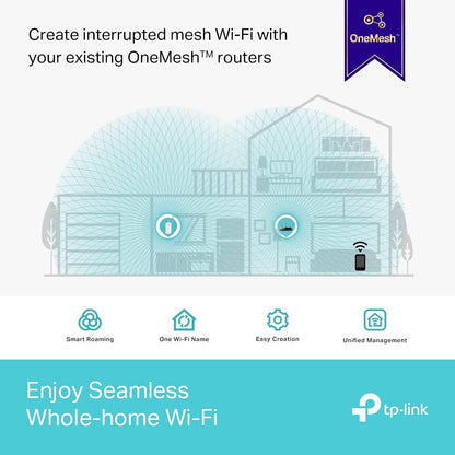 TP-Link RE550 AC1900 Gigabit Mesh WiFi Range Extender-Wi-Fi Booster-WiFi Repeater, 3 External Antennas, Intelligent Signal Light,WiFi Extender Booster, Power Schedule,LED Control,Easy Setup, UK Plug