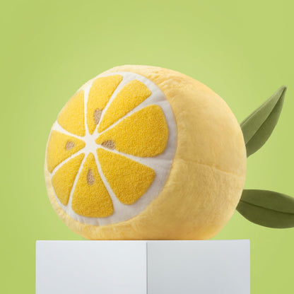 Phantoscope Papaya Shaped Throw Pillow, Fruit Themed Cushion for Couch, Bed and Chair, Pink, 10 x 15 inches