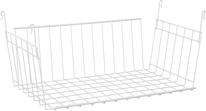 ClosetMaid 17 Inch Wide Hanging Basket Wire Shelving Accessory