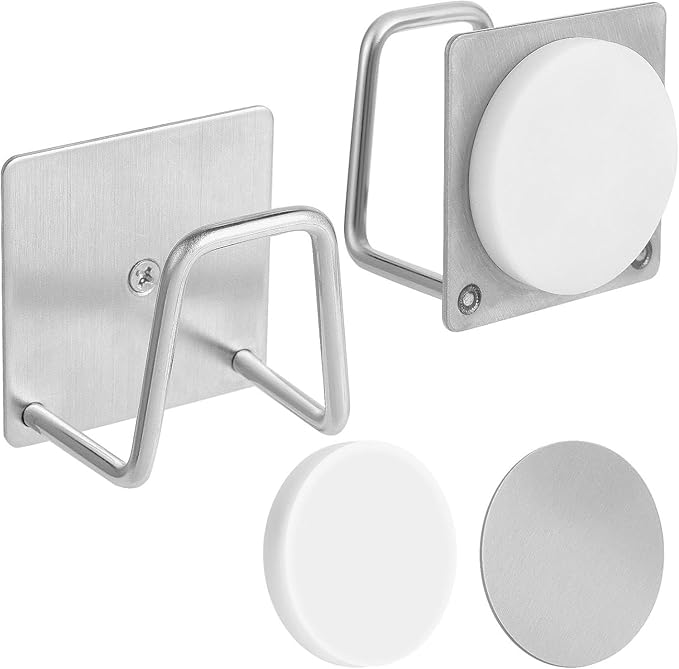 Magnetic Sponge Holder for Kitchen Sink, Kitchen Accessories, Dish Sponge