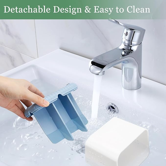 Toothbrush Holders for Bathrooms, Kids Electric Toothbrush and Toothpaste Holder