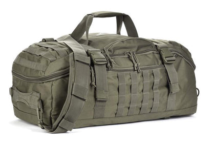 Miramrax Travel Duffle Bag Backpack for Men - Large Tactical Bags Weekender Gym Bag for Overnight Traveling Military Workout Deployment Sports (Green, 25L)