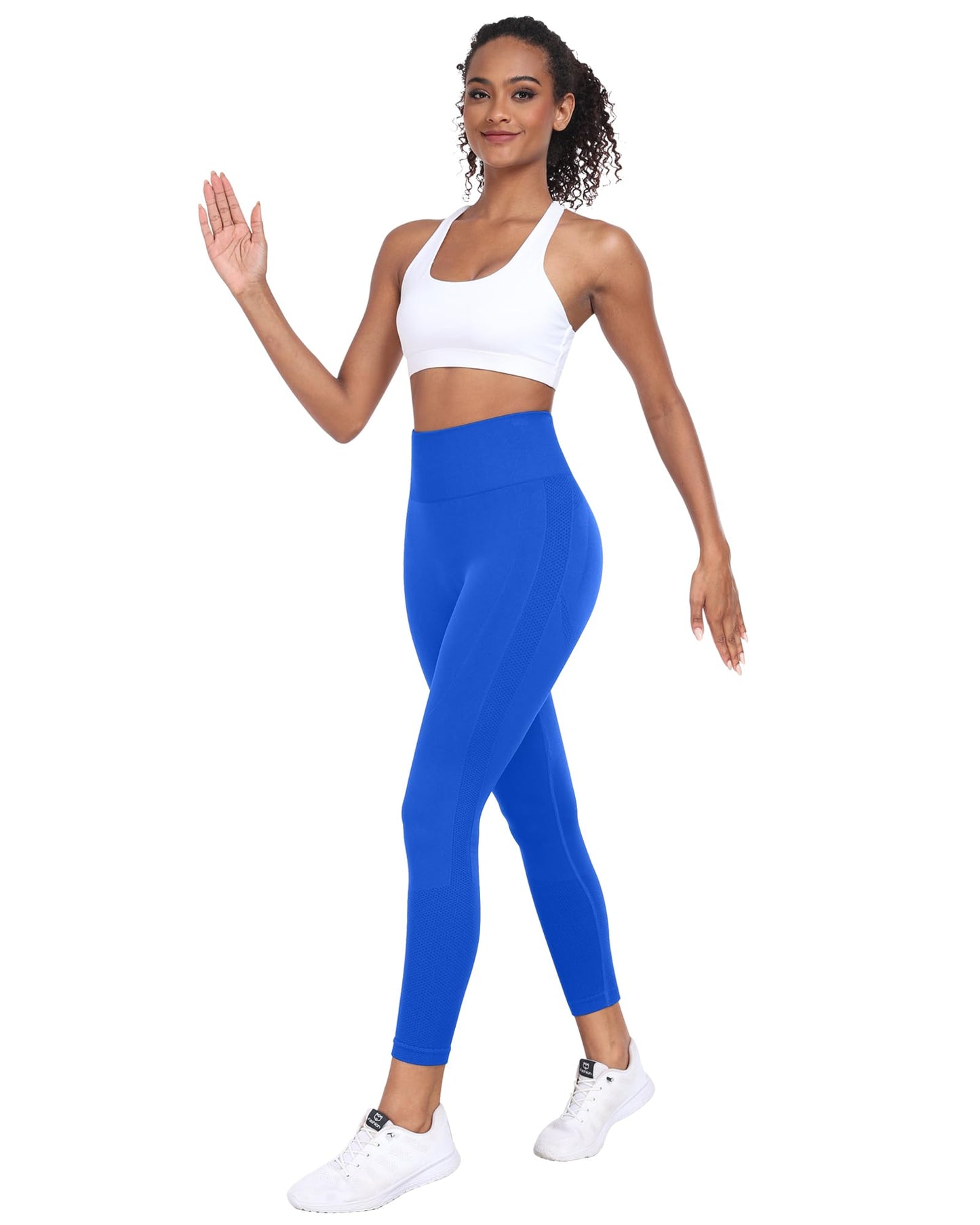 NORMOV Seamless Workout Butt Lifting Leggings - Booty Scrunch Gym Leggings for Women
