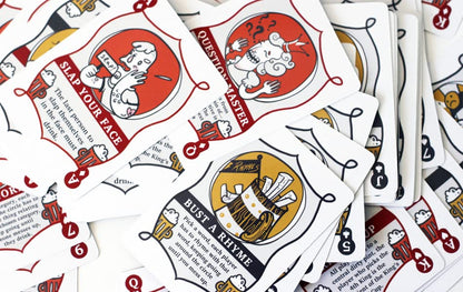 Ring of Fire Cards - The Drinking Game with All the Rules Illustrated on the Cards - Great For Students, Stag and Hen Parties and Pre-drinks