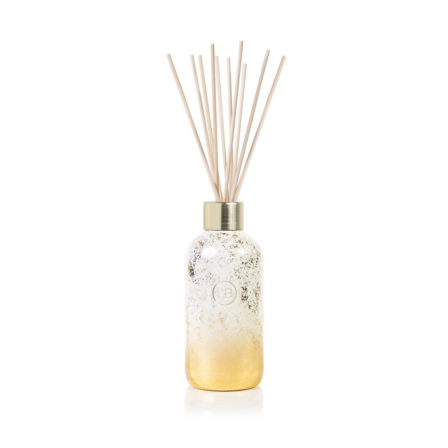 Capri Blue Glimmer Reed Diffuser Set - Includes Diffuser Sticks, Scented Oil, and Decorative Glass Bottle - Home Decor Room Freshener - Home Fragrance (Volcano, 8 fl oz)
