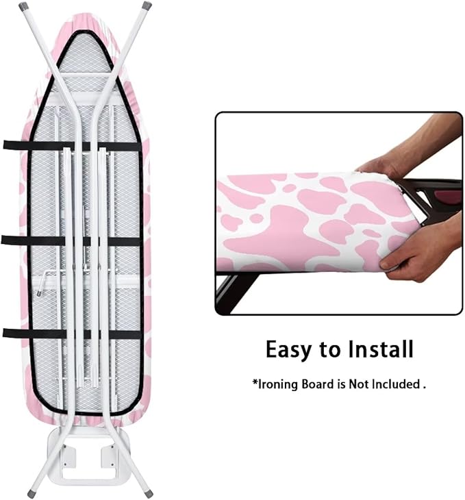 Ironing Board Cover, Ironing Mat, Iron Board Cover, Cow Ironing Board Cover