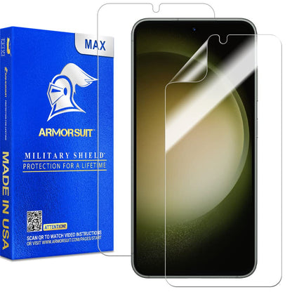 ArmorSuit 2 Pack for Samsung Galaxy S24 Ultra Screen Protector (6.8") Case Friendly MilitaryShield HD Clear Film - Made in USA
