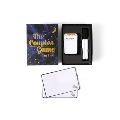 The Couples Game Late Night [Fun Adult Card Game for Date Nights | Romantic Couples Gift for Him or Her | 150 Questions for 2 Players | Perfect For Anniversary, Engagement, Valentine's Gift]