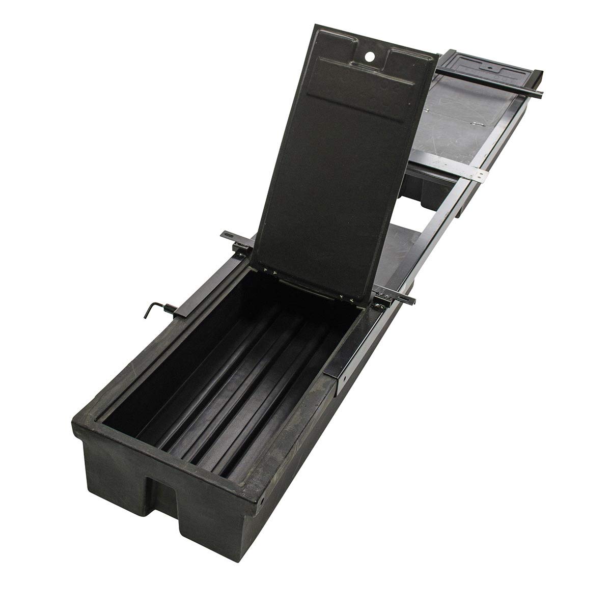 Lippert 236558 RV Double Box Under Chassis Storage Unit Black