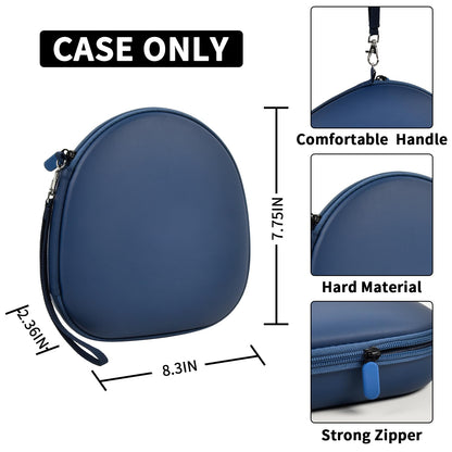 Headphone Case for Sony WH-CH720N WH-CH520 WH-1000XM4 for Soundcore Q20i Q20 Q30 for JBL Tune 720BT 510BT Noise Canceling Headphones, Wireless Headset Travel Bag (Box Only)(Blue)
