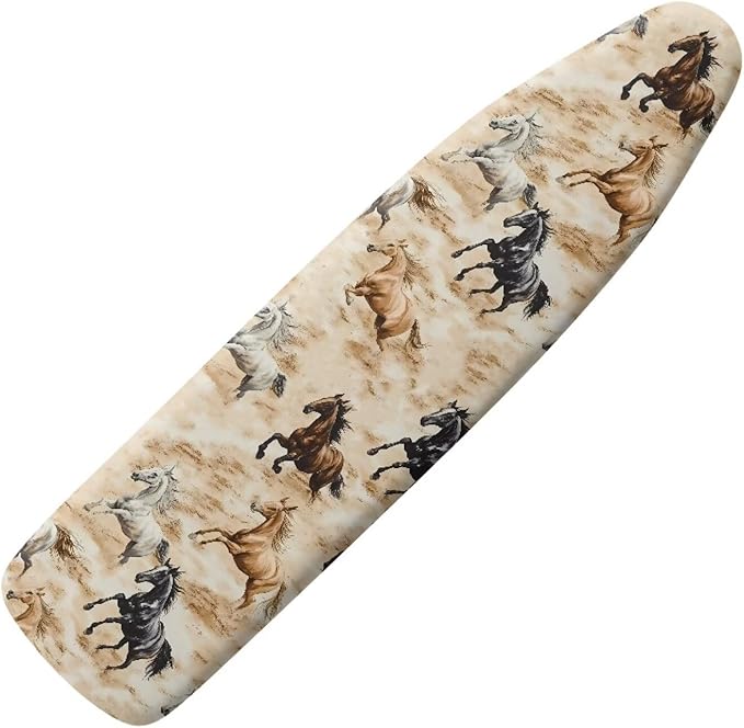 Running Horse Ironing Board Cover Resist Scorching Table Top Ironing Board