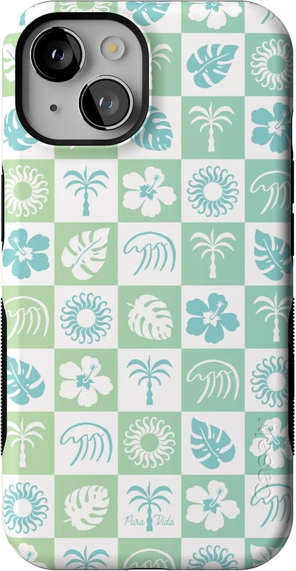 Casely iPhone 14 Case | Pastel Garden | Sunday Best | Compatible with MagSafe | Bold Protective Design