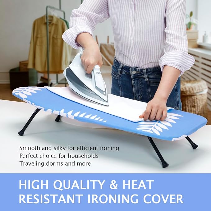 SheeChung Mini Ironing Board 12"x32", Tabletop Ironing Boards