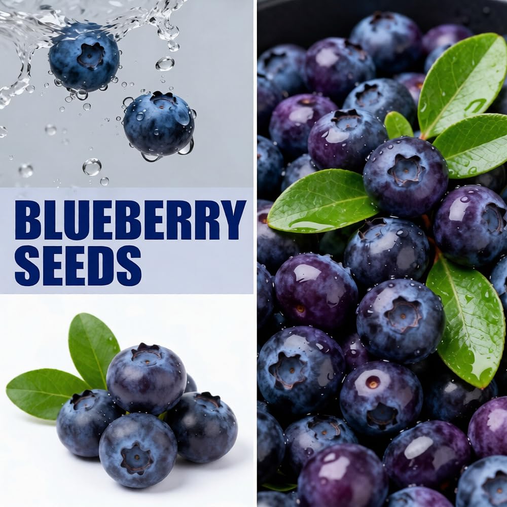 Mixrug Mix Dwarf Bonsai Fruit Tree Seeds for Planting, 40+ Apples Tree,40+ Lemon Tree Seeds,40+ Orange, 20+ Blueberry,40+ Cherry 5 Variety Individual Packs, Fruits Seeds Non-GMO Heirloom Organic