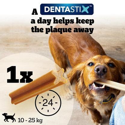 Pedigree DentaStix - Daily Dental Chews For Medium Dogs (10-25 kg), 112 Sticks