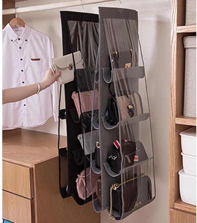 AARAINBOW 1 Pack Hanging Handbag Purse Organizer