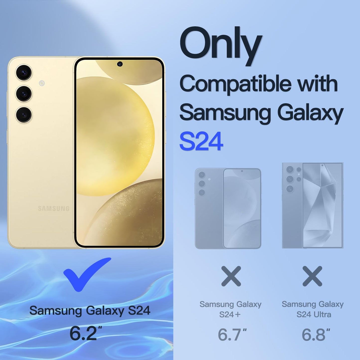 JETech Privacy Screen Protector for Samsung Galaxy S23 5G 6.1-Inch with Camera Lens Protector, Anti-Spy Tempered Glass Film, Fingerprint ID Compatible, 2-Pack Each