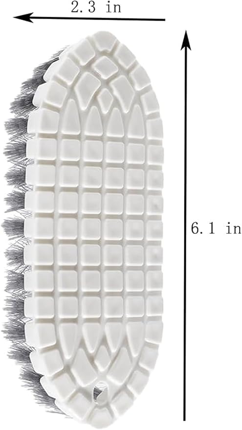 2 Pcs Without Dead Corner Multi Purpose Heavy Duty Scrub Brush, Heavy Duty Hand