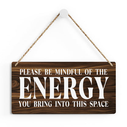 Inspirational Zen Wall Art, Positive Affirmations Wall Decor, Meditation Room Decor Spa Decor Spiritual Wall Art Decor Hanging Sign Wood Plaque Block for Home Office Bathroom Bedroom