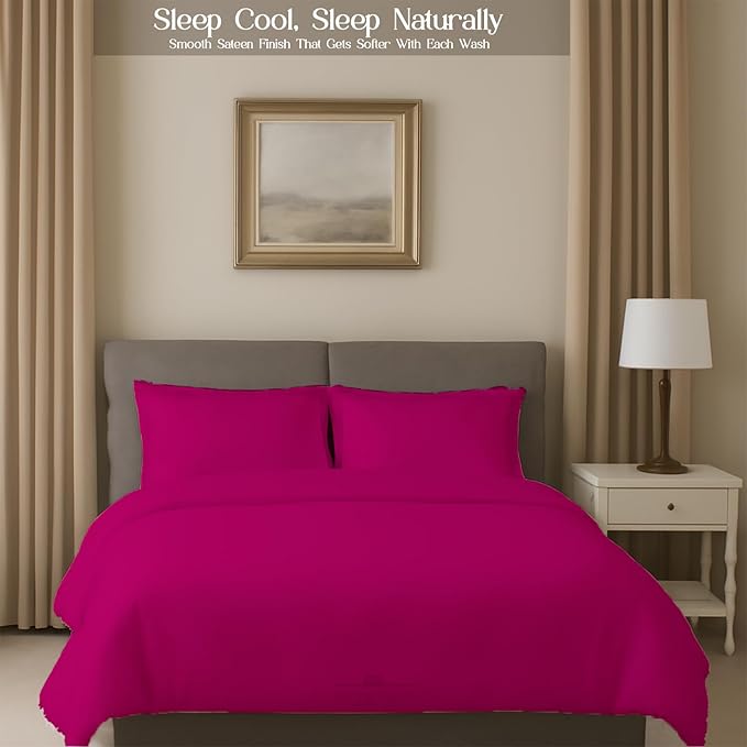 Sleeper Sofa Bed Sheet, 100% Cotton 400 Thread Count, 4 Piece Set, Deep Pocket