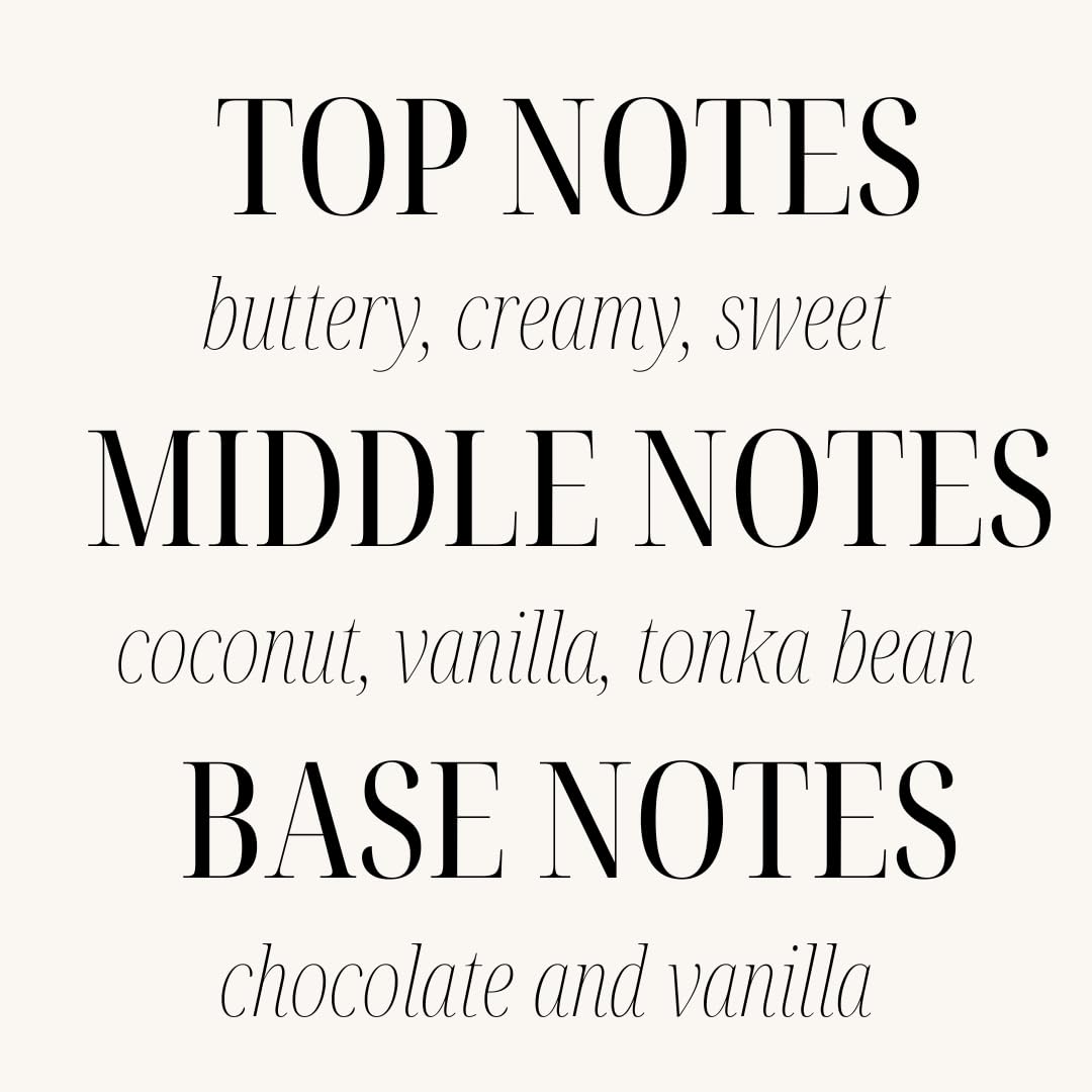 Sand + Fog Scented Candle -Tahitian Vanilla – Additional Scents and Sizes – 100% Cotton Lead-Free Wick - Luxury Air Freshening Jar Candles - Perfect Home Decor – 12oz