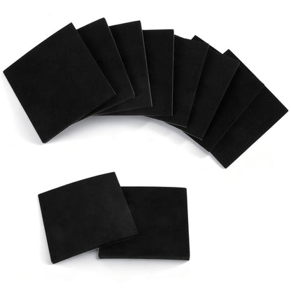 8Pcs Adhesive Foam Padding Sheets with Adhesive Backing - Closed Cell Neoprene Foam Sheet, Self Stick Insulation Anti Vibration Pads, Non-Slip Insulation Pads Vibration, 4" x 4" Neoprene Rubber Sheets