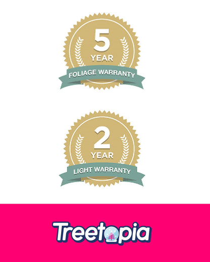 Treetopia Empire Pencil Tree - Artificial Indoor Christmas Tree, Unlit, Hinged Branches, Holiday Décor, 7.5ft