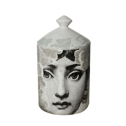 Beccalame Ceramic Candle Jar Home Fireplace Kitchen Dining Decor Candle Holder (H3)
