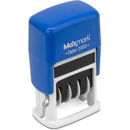 MaxMark 2000 Dater Self Inking Date Stamp - Blue