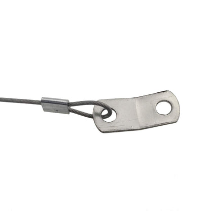 4 PCS Full 316 Stainless Steel Marine Hardware Quick Release Pin 1/4" Diameter w/Drop Cam & Spring - Lanyard Prevents Loss Bimini Top Pin with Free Fasterners