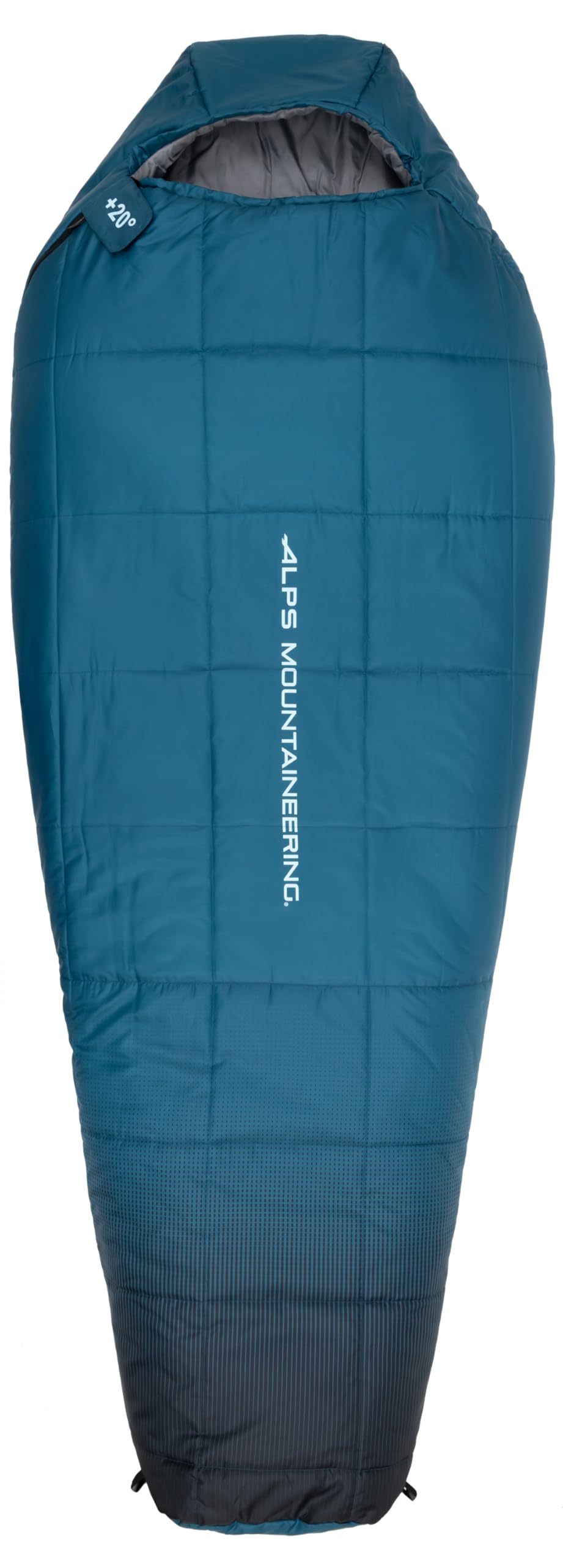 ALPS Mountaineering Vibe +20° Mummy Sleeping Bag, Regular - Aquamarine