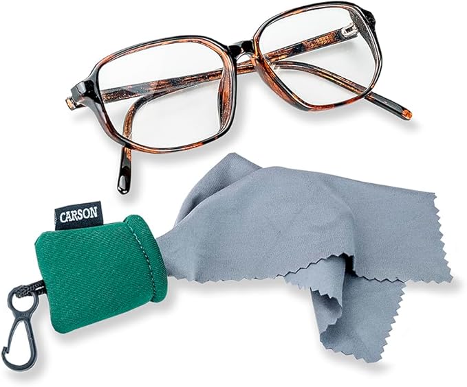 Carson Stuff-It Microfiber Lens Cloth Cleaning System