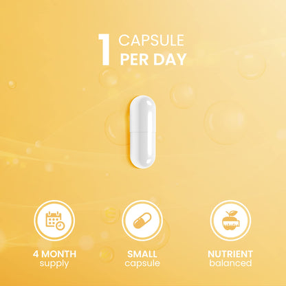 Oxford Origins Vitamin D3 K2 Capsules | Made in The UK | 4000 iu Vitamin D3 & 100mcg K2 MK7 | Boosted with Coconut MCTs for Absorption | 4 Month Supply - 120 Capsules